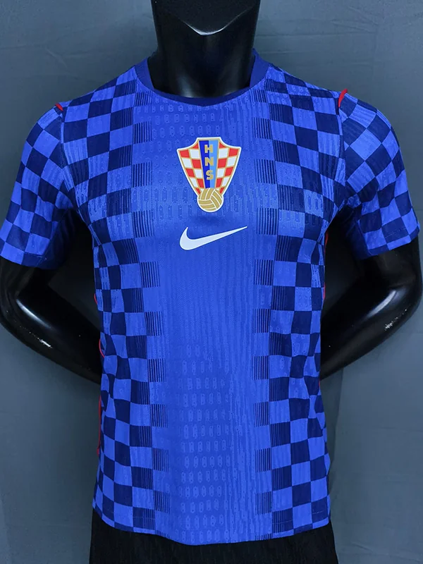 Croatia 2026/27 Away Jersey Player Version - Back View | KFCOOL