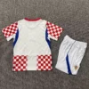 Croatia 2026/27 Home Kids Kit Fan Version - Back View | KFCOOL