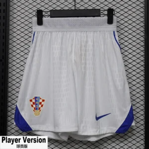 Croatia 2026/27 Home Shorts Player Version - Front View Croatia 2026/27 Home Shorts Player Version - Front View | KFCOOL