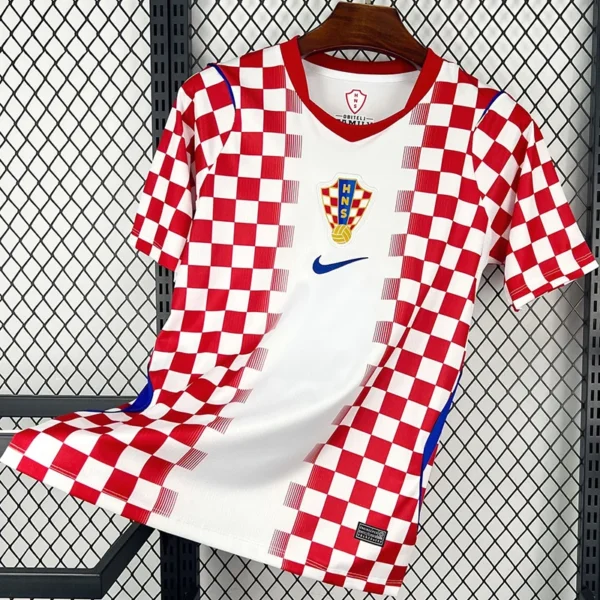 Croatia 2026/27 Home Jersey Fan Version - Back View | KFCOOL