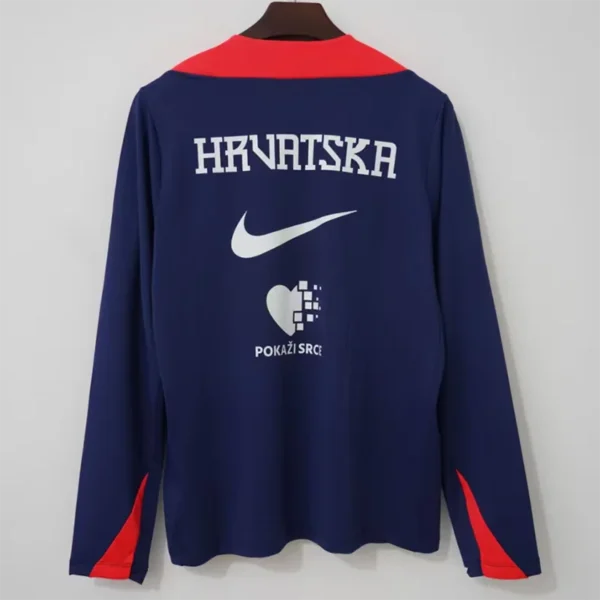 Croatia 2026/27 Half Pull Tracksuit - Detail View 3 - KFCool – Football Jerseys & Soccer Kits Store Croatia 2026/27 Half Pull Tracksuit - Detail View 3 | KFCOOL