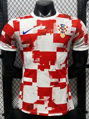 Croatia 2026/27 Red White Special Edition Jersey Player Version - Front View | KFCOOL