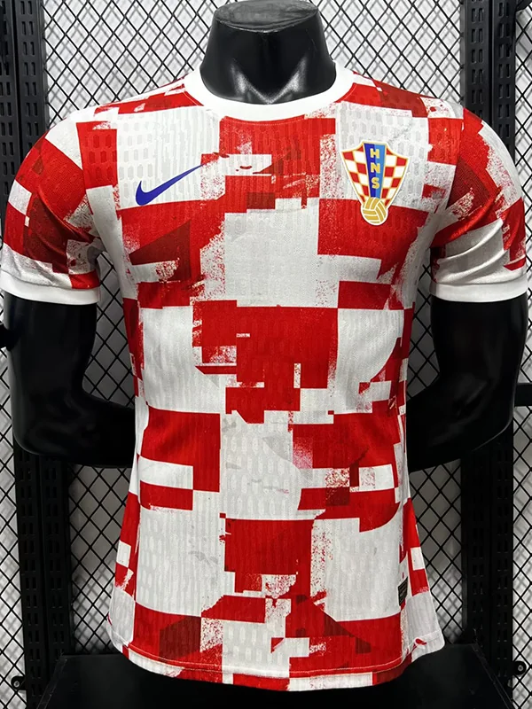 Croatia 2026/27 Red White Special Edition Jersey Player Version - Front View Croatia 2026/27 Red White Special Edition Jersey Player Version - Front View | KFCOOL