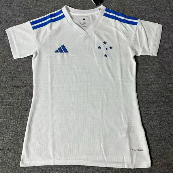 Cruzeiro 2026/27 Away Women Jersey Fan Version - Front View Cruzeiro 2026/27 Away Women Jersey Fan Version - Front View | KFCOOL
