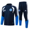 Cruzeiro 2026/27 Royal Blue Jacket Tracksuit - Front View | KFCOOL