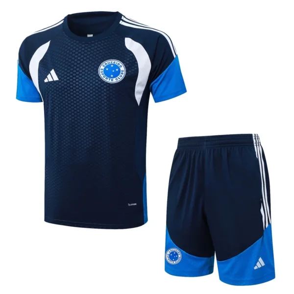 Cruzeiro 2026/27 Royal Blue Training Short Suit - Front View Cruzeiro 2026/27 Royal Blue Training Short Suit - Front View | KFCOOL