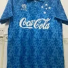 Cruzeiro 1993/94 Retro Home Jersey Fan Version - Front View | KFCOOL
