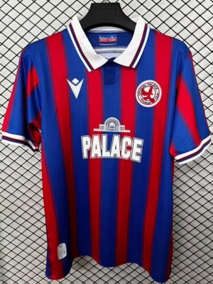 Crystal Palace 2025/26 Limited Edition Jersey Fan Version - Front View Crystal Palace 2025/26 Limited Edition Jersey Fan Version - Front View | KFCOOL