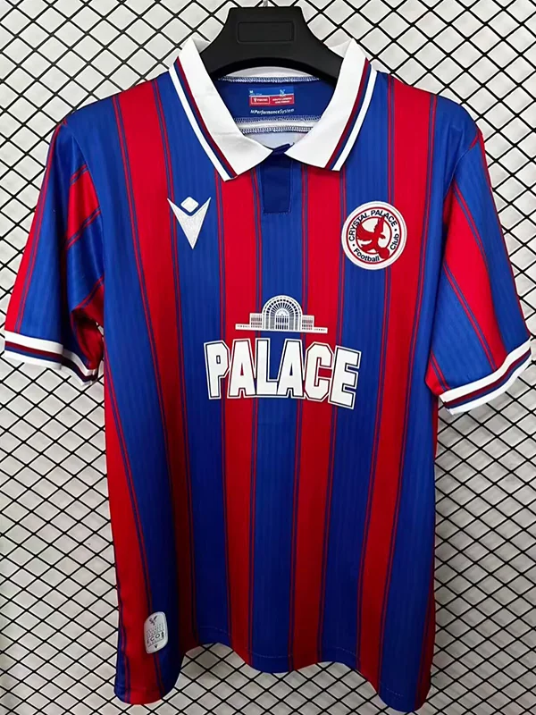 Crystal Palace 2025/26 Limited Edition Jersey Fan Version - Front View Crystal Palace 2025/26 Limited Edition Jersey Fan Version - Front View | KFCOOL