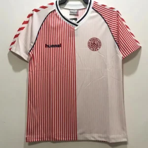 Denmark 1986/87 Retro Away Jersey Fan Version - Front View Denmark 1986/87 Retro Away Jersey Fan Version - Front View | KFCOOL