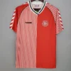 Denmark 1986/87 Retro Home Jersey Fan Version - Front View | KFCOOL