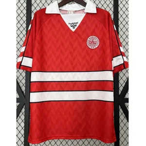Denmark 1988/89 Retro Home Jersey Fan Version - Front View Denmark 1988/89 Retro Home Jersey Fan Version - Front View | KFCOOL