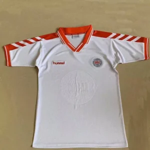 Denmark 1998/99 Retro Away Jersey Fan Version - Front View Denmark 1998/99 Retro Away Jersey Fan Version - Front View | KFCOOL