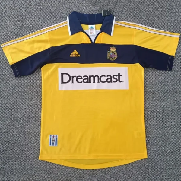 Deportivo La Coruna 2000/01 Retro Away Jersey Fan Version - Front View | KFCOOL