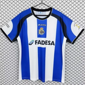 Deportivo La Coruna 2001/02 Retro Home Jersey Fan Version - Front View | KFCOOL
