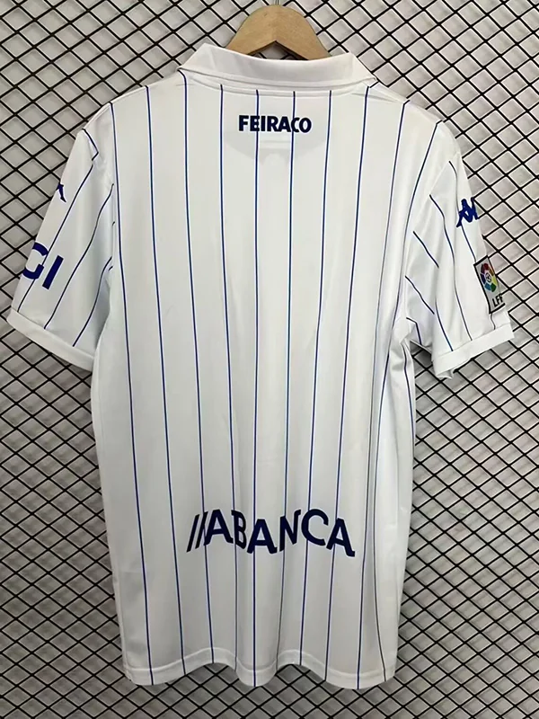 Deportivo La Coruna 2025/26 White Special Edition Jersey Fan Version - Back View | KFCOOL