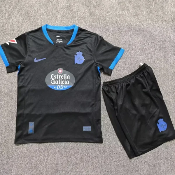 Deportivo La Coruna 2026/27 Away Kids Kit Fan Version - Front View | KFCOOL