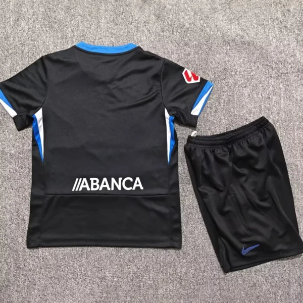 Deportivo La Coruna 2026/27 Away Kids Kit Fan Version - Back View | KFCOOL