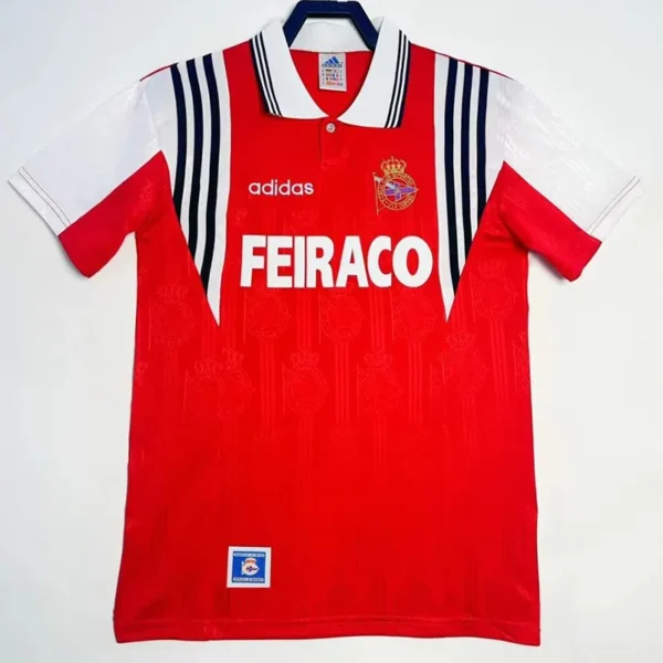 Deportivo La Coruna 1997/98 Retro Away Jersey Fan Version - Front View | KFCOOL