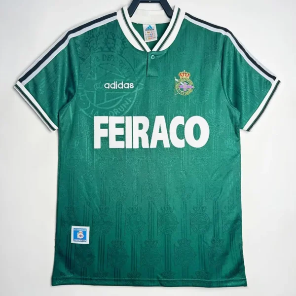 Deportivo La Coruna 1999/00 Retro Away Jersey Fan Version - Front View | KFCOOL