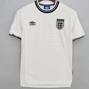 England 2000/01 Retro Home Jersey Fan Version - Front View | KFCOOL