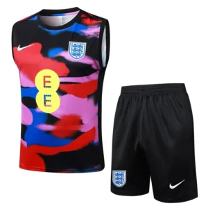 England 2025/26 Sleeveless Shorts - Front View | KFCOOL