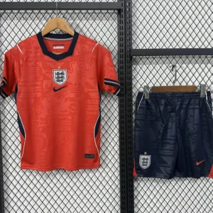 England 2026/27 Away Kids Kit Fan Version - Front View England 2026/27 Away Kids Kit Fan Version - Front View | KFCOOL