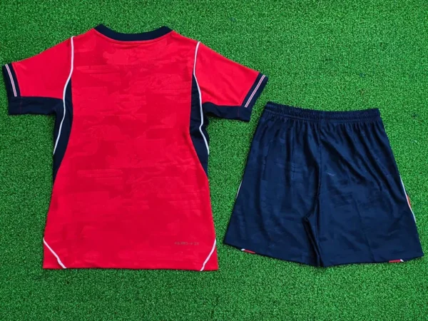 England 2026/27 Away Kids Kit Player Version - Detail View 3 | KFCOOL