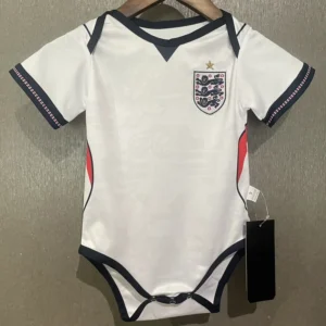 England 2026/27 Home Baby Bodysuit - Front View | KFCOOL