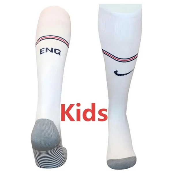 England 2026/27 Home Socks - Front View - KFCool – Football Jerseys & Soccer Kits Store England 2026/27 Home Socks - Front View | KFCOOL