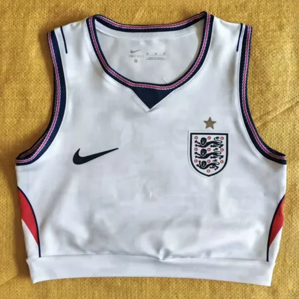 England 2026/27 Home Sleeveless Women Yoga Vest - Front View | KFCOOL