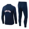 England 2026/27 Royal Blue Half Pull Tracksuit - Back View | KFCOOL