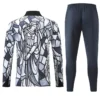 England 2026/27 White Half Pull Tracksuit - Back View | KFCOOL