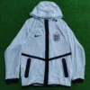 England 2026/27 White Jacket - Front View | KFCOOL
