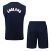 England 2026/27 Royal Blue Sleeveless Shorts - Back View | KFCOOL