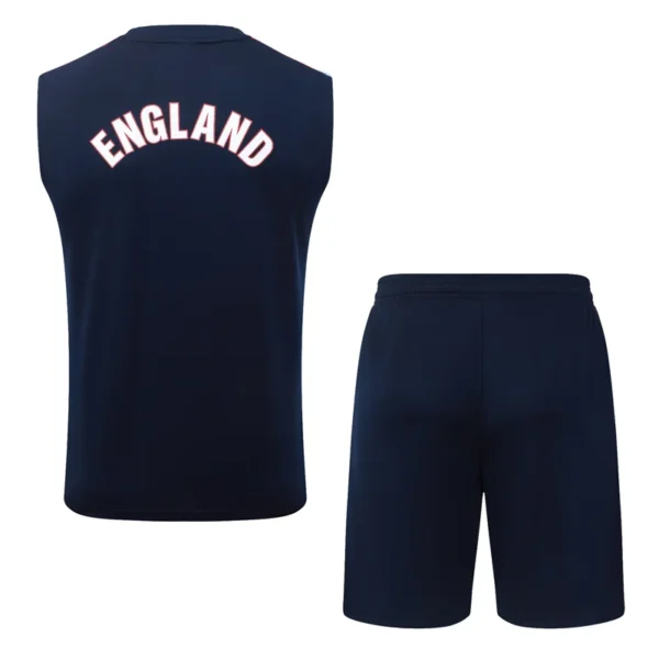 England 2026/27 Royal Blue Sleeveless Shorts - Back View | KFCOOL