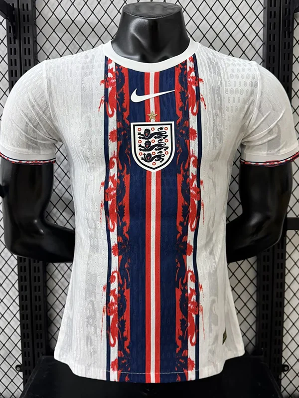 England 2026/27 White Training Shirt Player Version - Front View England 2026/27 White Training Shirt Player Version - Front View | KFCOOL