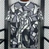 England 2026/27 Black White Training Shirt - Back View | KFCOOL