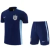 England 2026/27 Royal Blue Training Short Suit - Front View | KFCOOL