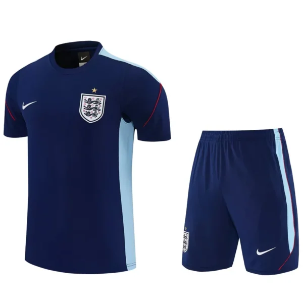 England 2026/27 Royal Blue Training Short Suit - Front View | KFCOOL