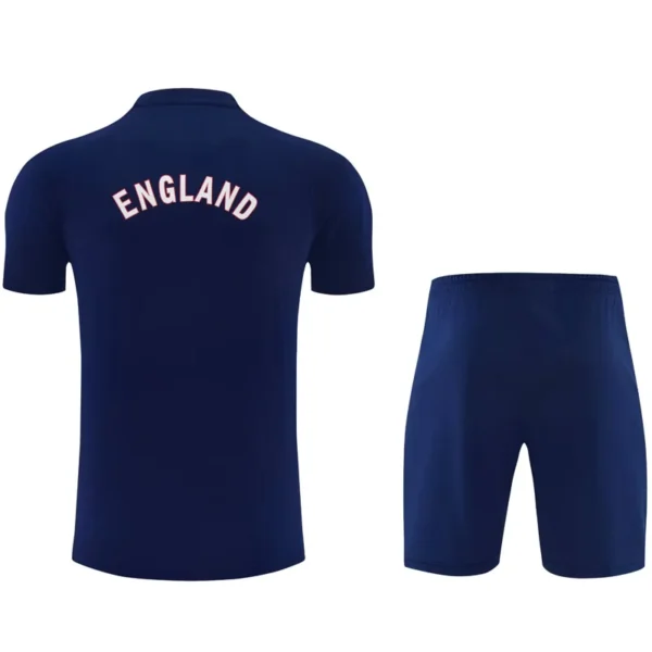 England 2026/27 Royal Blue Training Short Suit - Back View | KFCOOL