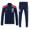 England 2026/27 Royal Blue Windbreaker Suit - Front View - KFCool – Football Jerseys & Soccer Kits Store England 2026/27 Royal Blue Windbreaker Suit - Front View | KFCOOL