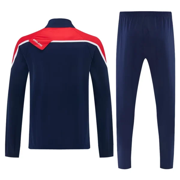 England 2026/27 Royal Blue Windbreaker Suit - Back View - KFCool – Football Jerseys & Soccer Kits Store England 2026/27 Royal Blue Windbreaker Suit - Back View | KFCOOL