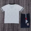 England 1990/91 Retro Home Kids Kit Fan Version - Back View | KFCOOL
