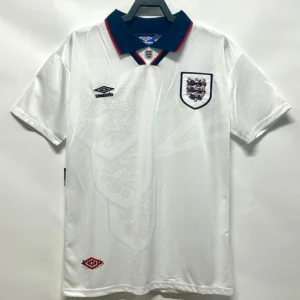 England 1994/95 Retro Home Jersey Fan Version - Front View England 1994/95 Retro Home Jersey Fan Version - Front View | KFCOOL