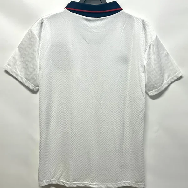 England 1994/95 Retro Home Jersey Fan Version - Back View England 1994/95 Retro Home Jersey Fan Version - Back View | KFCOOL