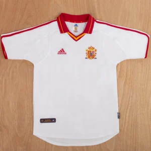 Spain 2000/01 Retro Away Jersey Fan Version - Front View Spain 2000/01 Retro Away Jersey Fan Version - Front View | KFCOOL
