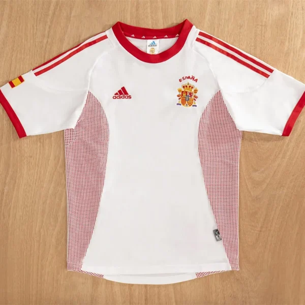 Spain 2002/03 Retro Away Jersey Fan Version - Front View Spain 2002/03 Retro Away Jersey Fan Version - Front View | KFCOOL