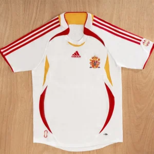 Spain 2006/07 Retro Away Jersey Fan Version - Front View | KFCOOL