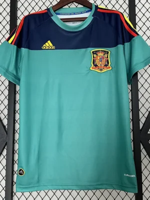 Spain 2010/11 Retro Goalkeeper Jersey Fan Version - Front View | KFCOOL